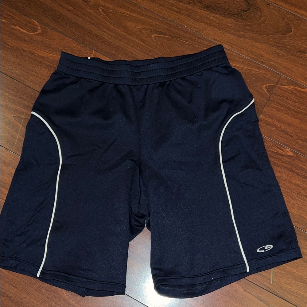 Vintage C9 by Champion Black Boys Duo Dry Athletic Shorts- size Large, EUC